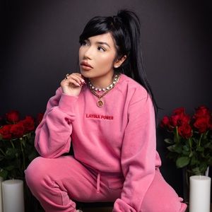 Pink Latina Power Sweatsuit